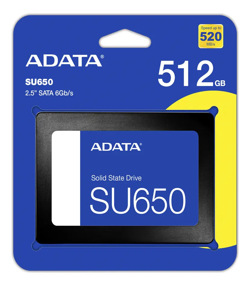 DISCO SOLIDO ADATA 512GB SATA ASU650SS-512GT-R
