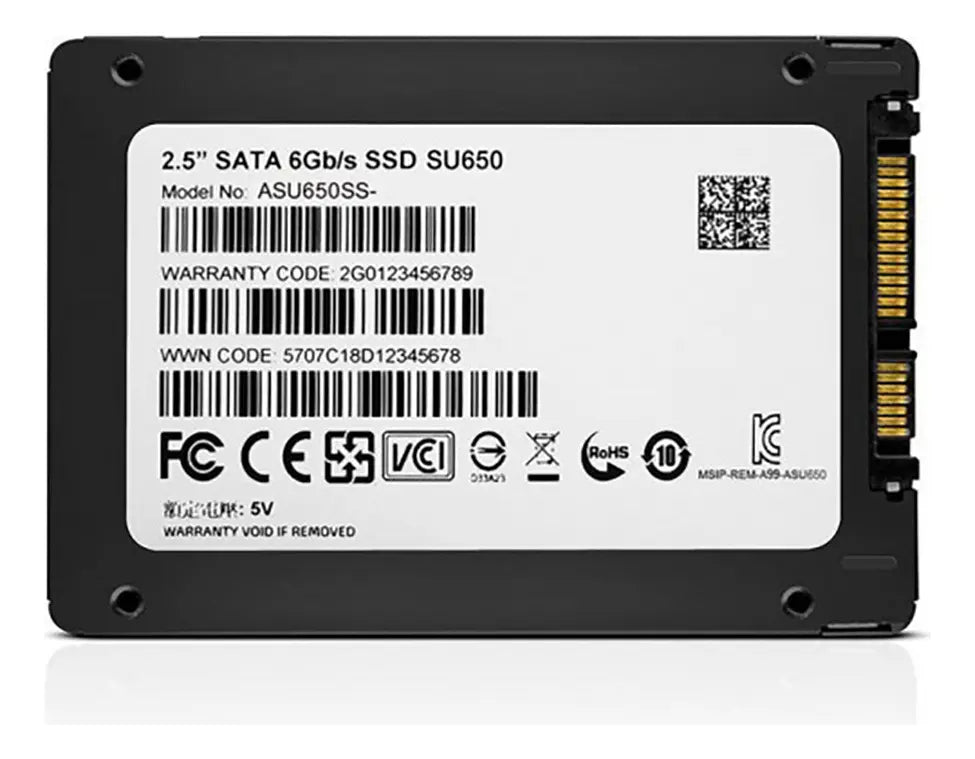 DISCO SOLIDO ADATA 512GB SATA ASU650SS-512GT-R