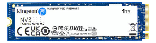 DISCO SOLIDO KINGSTON M2 1000GB PCI EXPRESS SNV3S/1000G