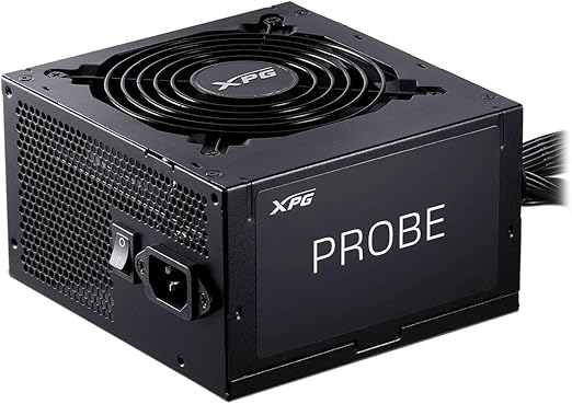 FUENTE DE PODER XPG PROBE 600W ATX , Certificada 80 Plus, Bronce, NEGRO