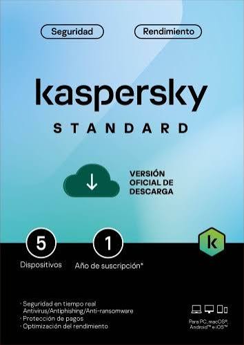 Kaspersky STANDARD  / 1 dispositivo / 1 año / base